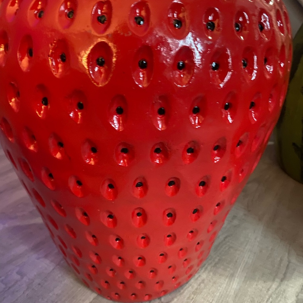 Homegoods strawberry stool